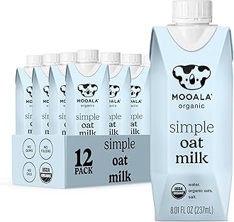 MooalaSimple Oatmilk Organic Shelf Stable 237 mL Case of 12