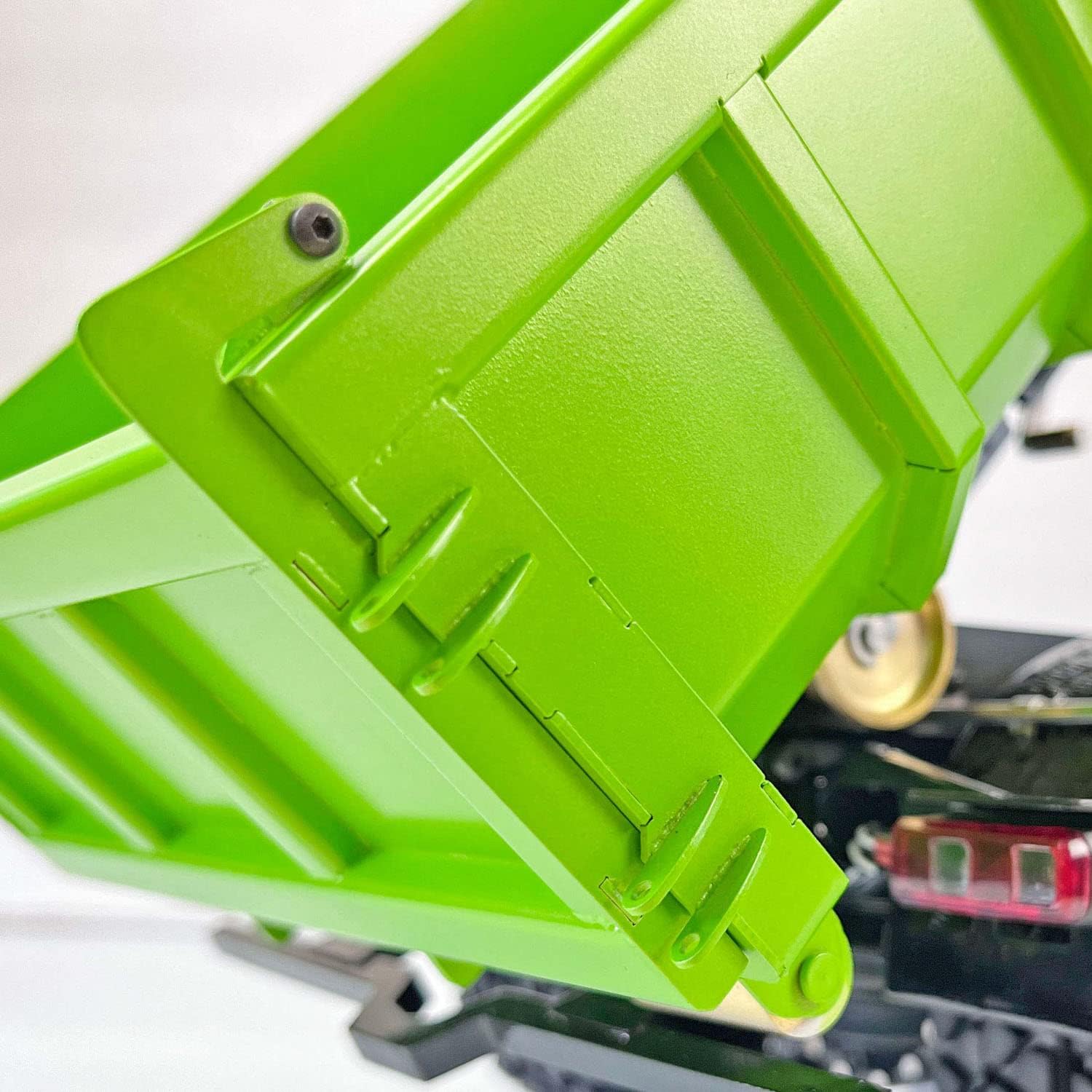 TOUCAN RC HOBBY 1/14 LESU RC Hydraulic Crane Dump Truck for 8x8 RTR Electric Dump Car