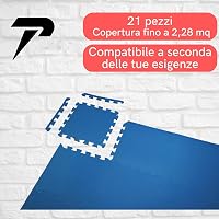 Tuco Sport 21 darabos puzzle fitness szőnyeg csúszásmentes edzőpad ütéselnyelő védelemmel 6