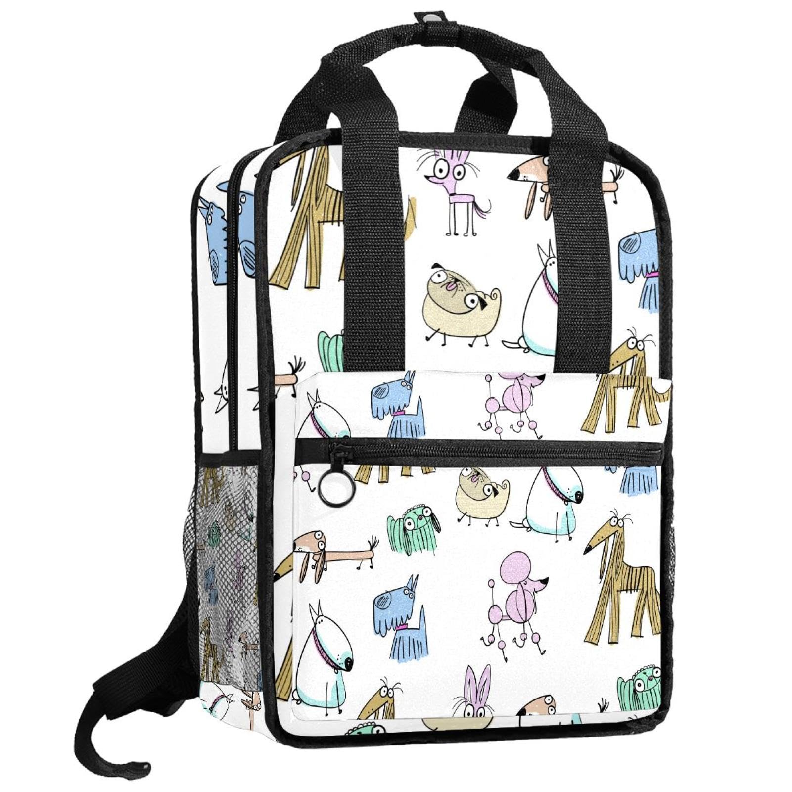 Cartable pour filles et garçons idéal pour l'école et les sorties - 8