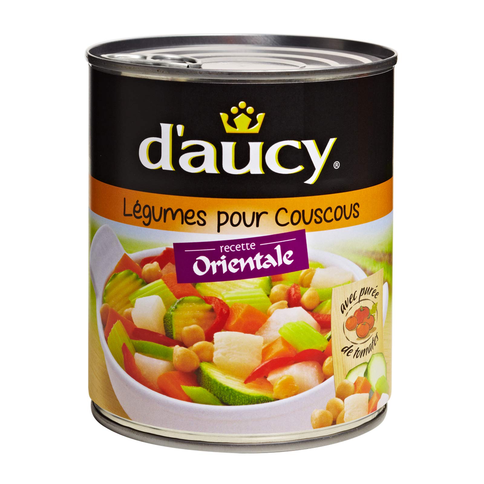 D'Aucy - Verduras De Cuscús 3X800G - Légumes Couscous 3X800G - Precio Por Unidad - Entrega Rápida