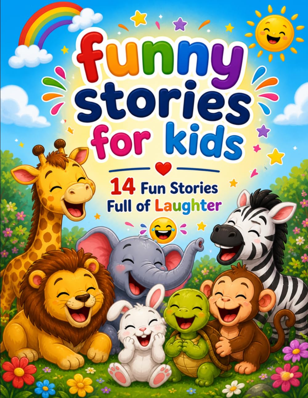 Funny Stories for Kids Ages 4-6: 14 Silly Animal Stories Full of Laughter | Short, Fun & Easy Bedtime Stories for Preschoolers and Early Readers Ages 4-6