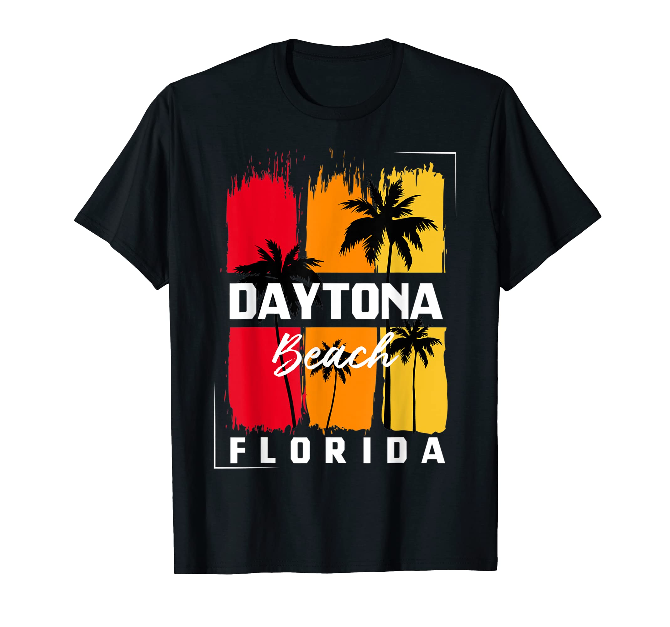 Retro-Daytona Beach,florida sunset-BeachVintage Retro-Daytona Beach,florida sunset-Beach Classic T-Shirt