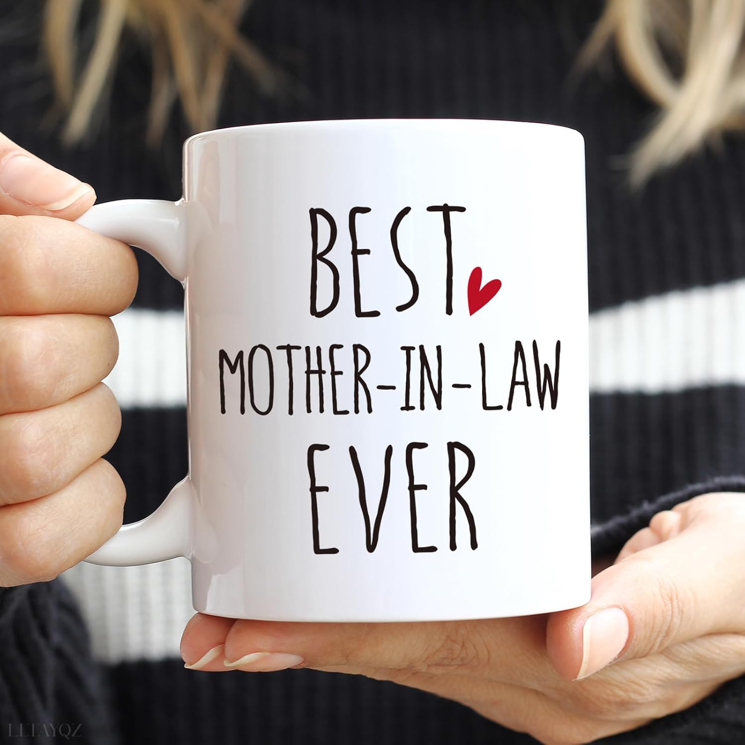 Mother in Law Mug Gift for MIL from Daughter/Son in laws, Best Mother-in-Law Ever - Thank You for Raising The Love of My Life mug, Birthday Thanksgiving Christmas Mugs Gifts Idea for mother in law-108