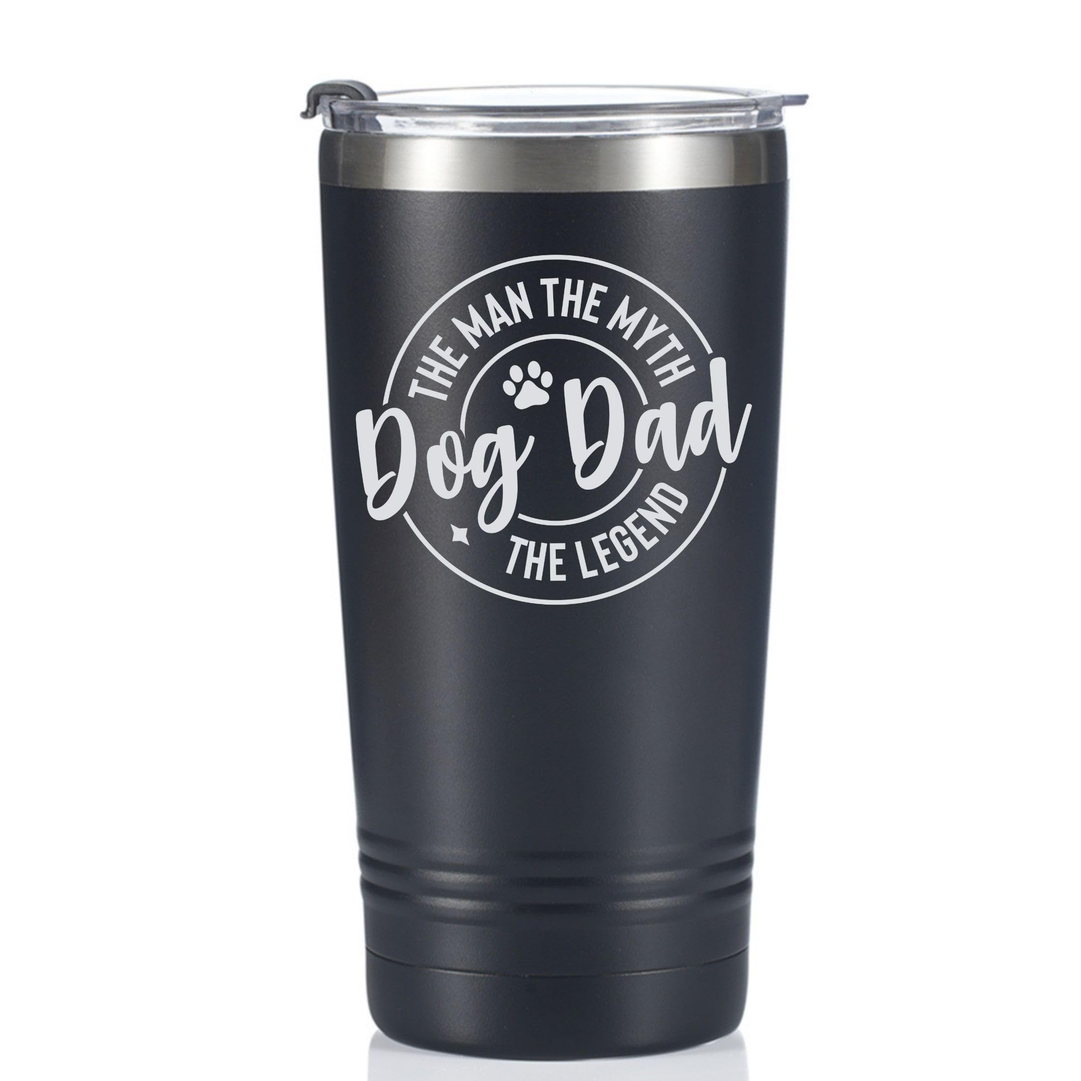 Onebttl Dog Dad Gifts for Men, The Man The Myth The Legend