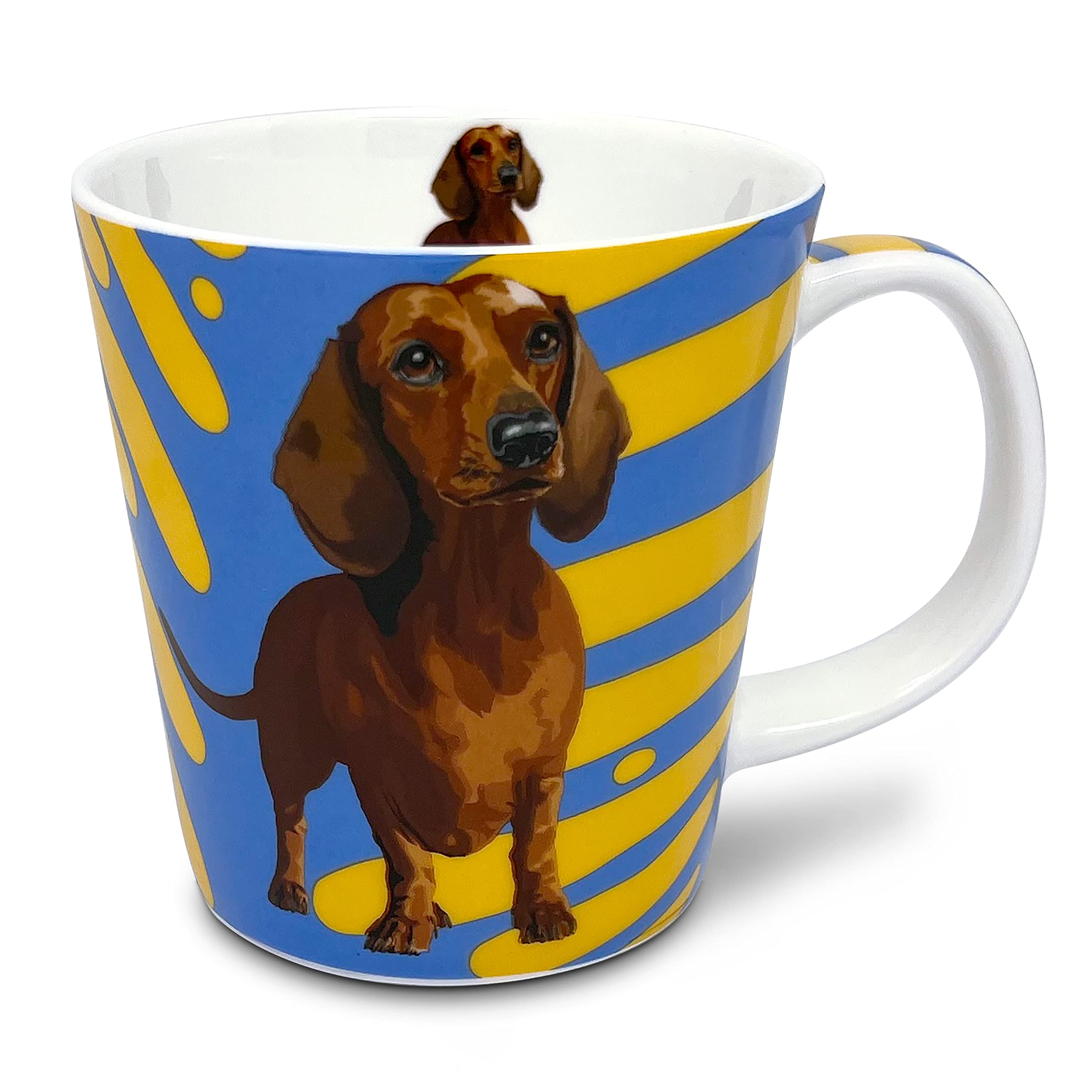 Dachshund Mug in Gift Box by Leslie Gerry