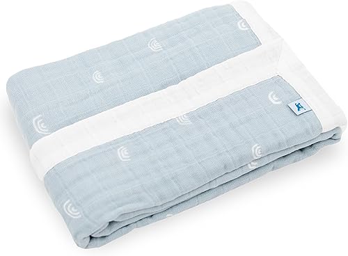 Vista 140 de Little Unicorn - Colcha para recién nacido, tela de muselina ultrasuave de varias capas, regalo para recién nacidos y para usar en cualquier lugar