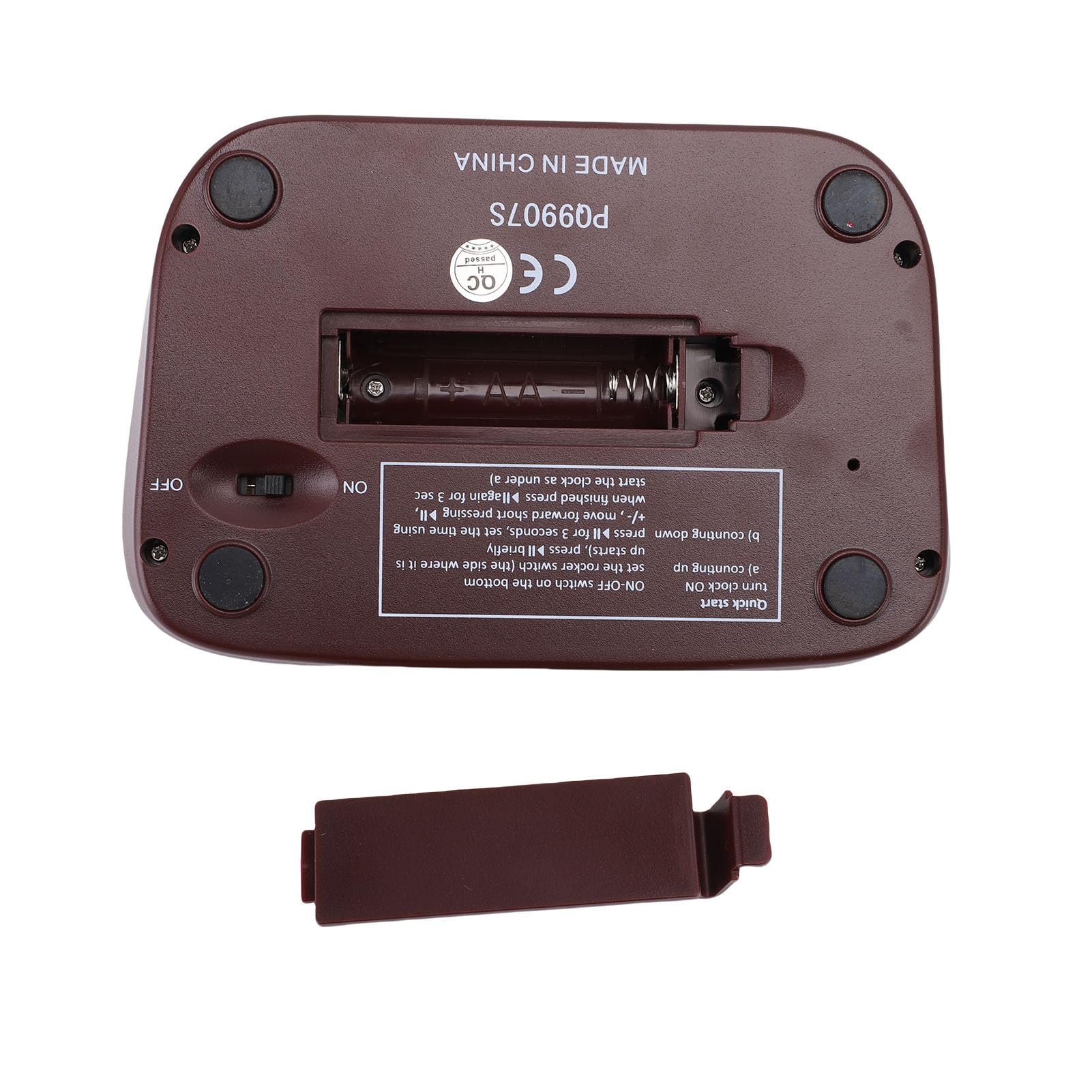 BRRNOO Orologio Scacchi Digitale Professionale, Modalità Schermo Grande,