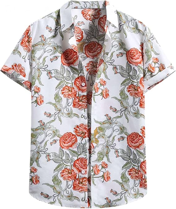 Amazon Co Jp メンズ Tシャツ 半袖 シャツ メンズ 半袖 カジュアル ワイシャツ おしゃれ 総柄シャツ Yシャツ カッターシャツ ビーチ シャツ 夏服 開襟シャツ オシャレ ポロシャツ プリントシャツ 春夏服 オフィス Vcryheg Clothing Accessories