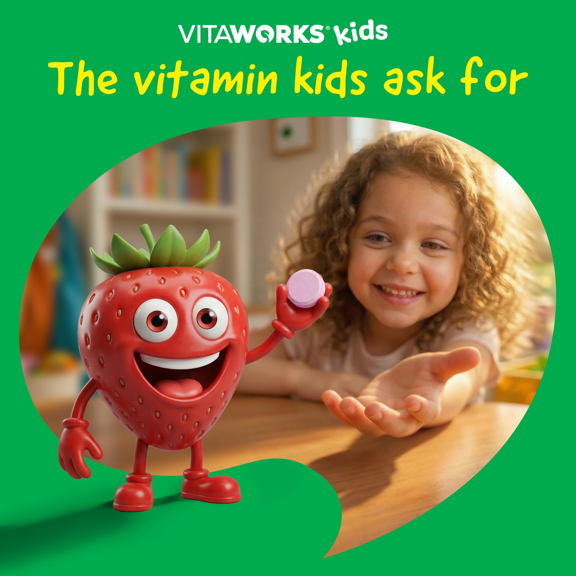 VitaWorks Kids Immune Support Chewable Tablets, Mixed Berry, 120 Count — Amazon image 7