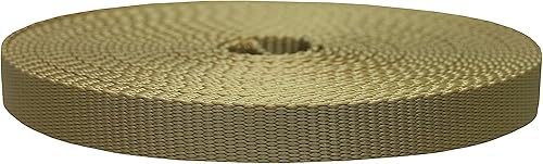 Strapworks Correas planas de nailon de colores, correa para artes y manualidades, correas para perros, actividades al aire libre, 34 pulgadas por