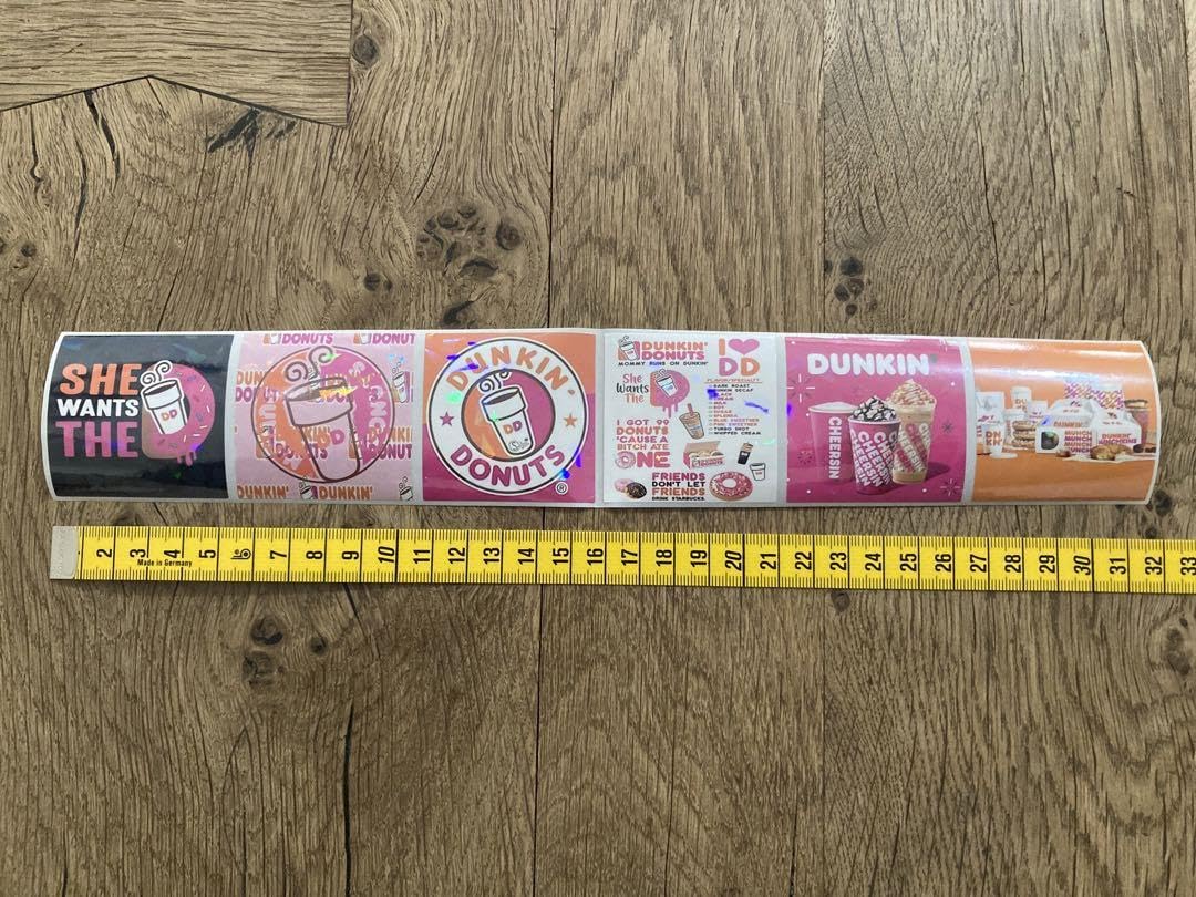 Amazon.co.jp: DUNKIN DONUTS ダンキンドーナツ ステッカー 6枚