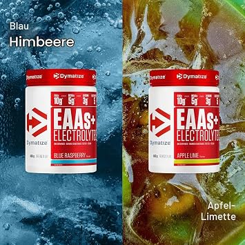 Dymatize EAAs + Electrolytes Blue Raspberry (480g)