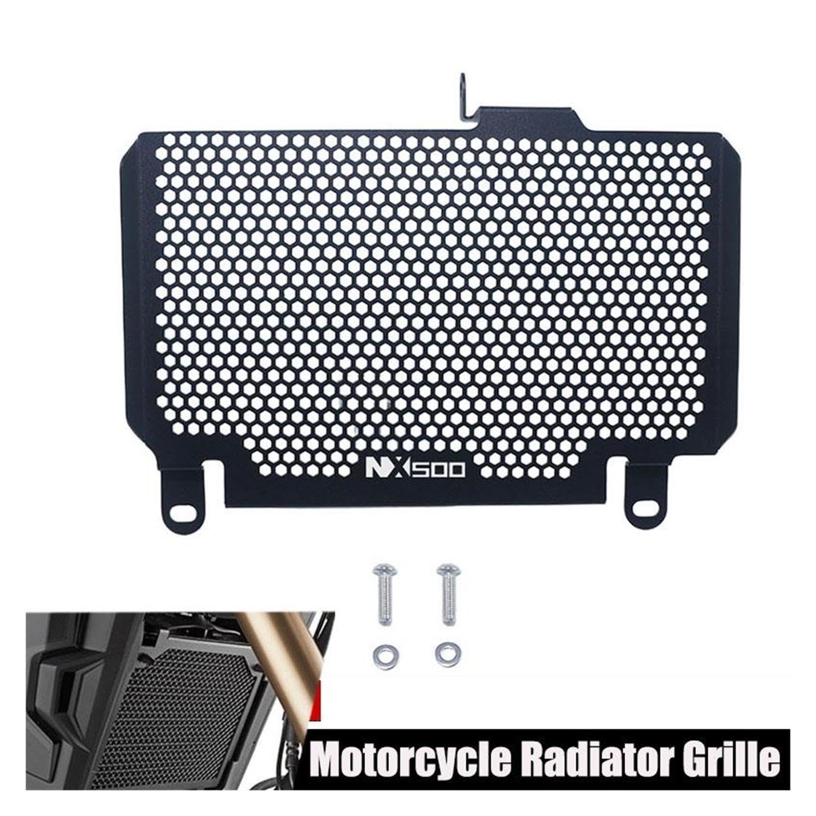 Dla Honda NX 500 2023-2025 Osłona Chłodnicy Motocykla