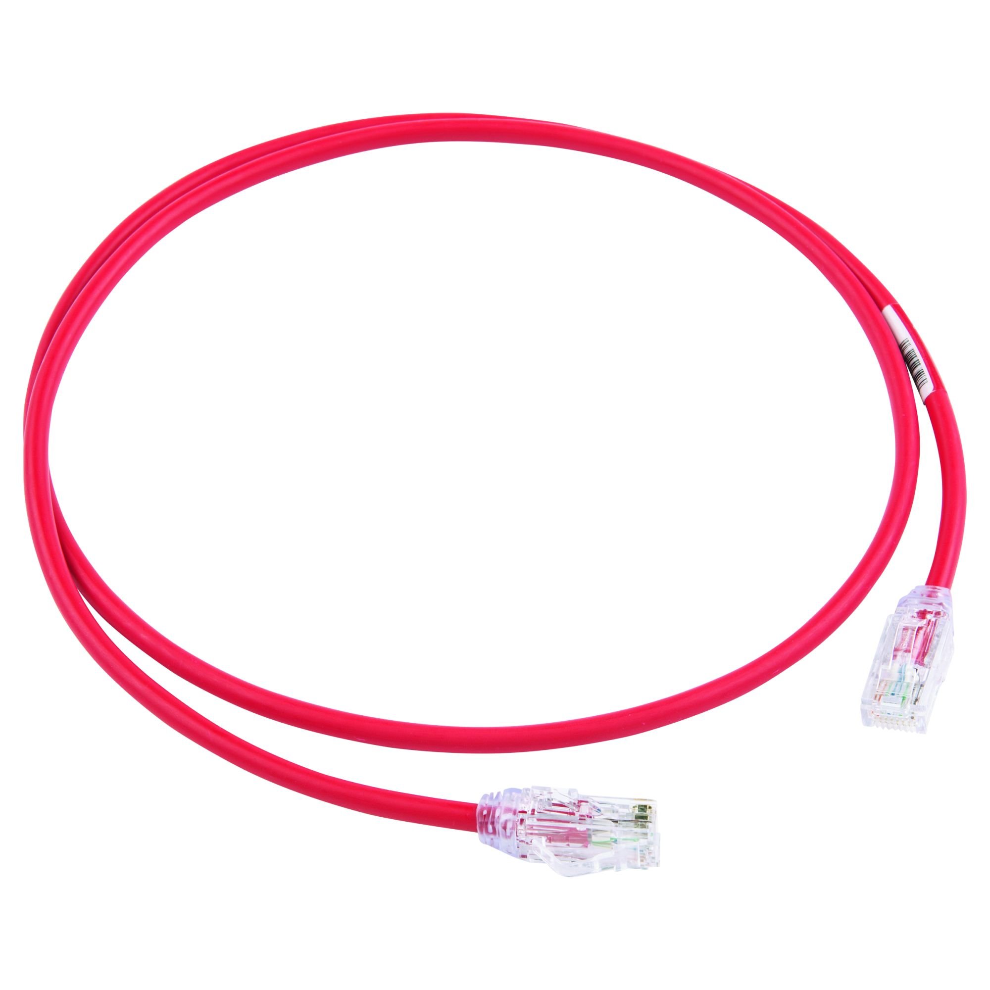 Panduit Lan Kabel Cat6A ultradünn Profi 5m rot - Bild 1 von 2