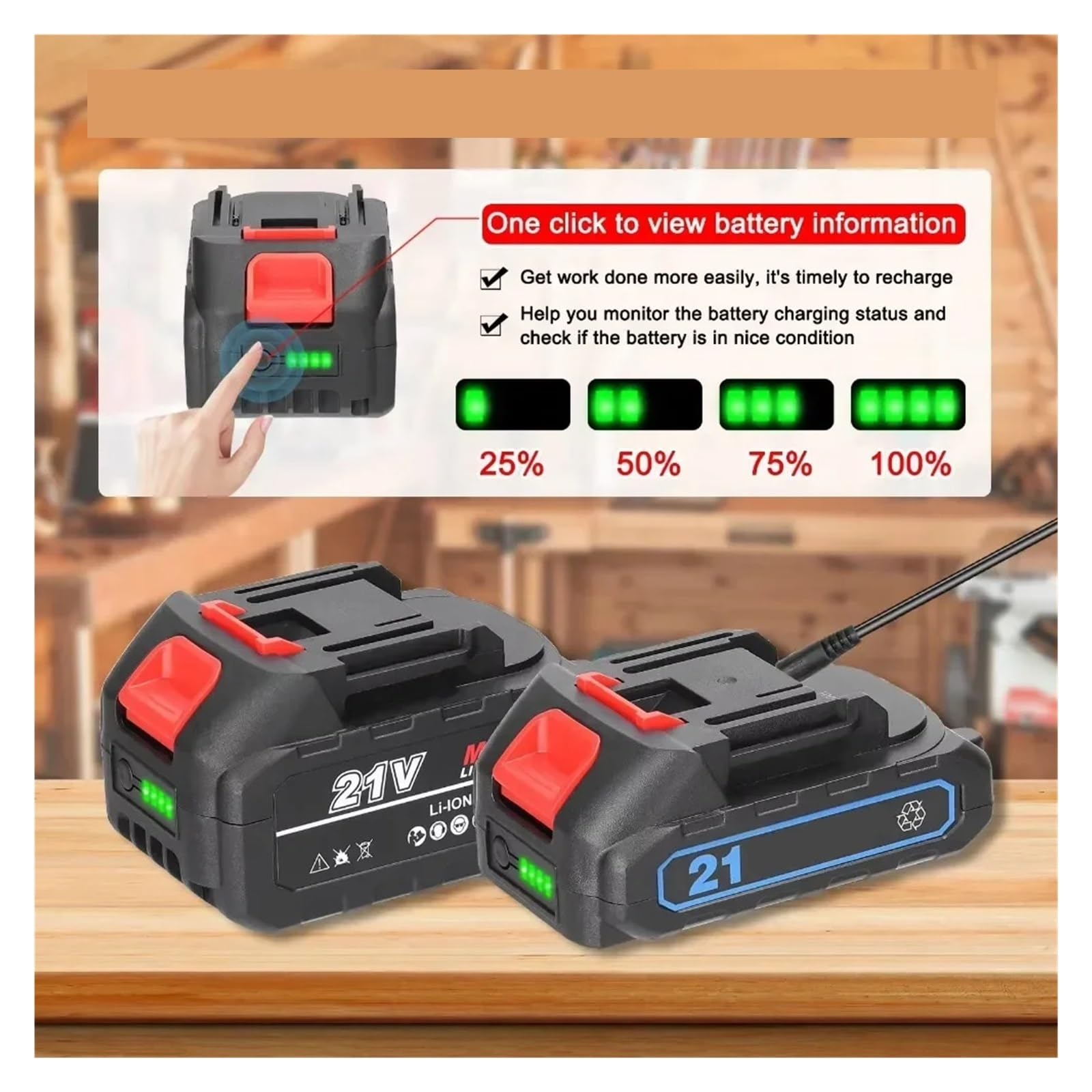 21V 20V 18V Haute Puissance BL1830 BL1840 BL1850