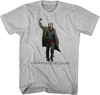 Breakfast Club 1985 Comedy Drama Movie John Bender Victory Grey Adult T-Shirt