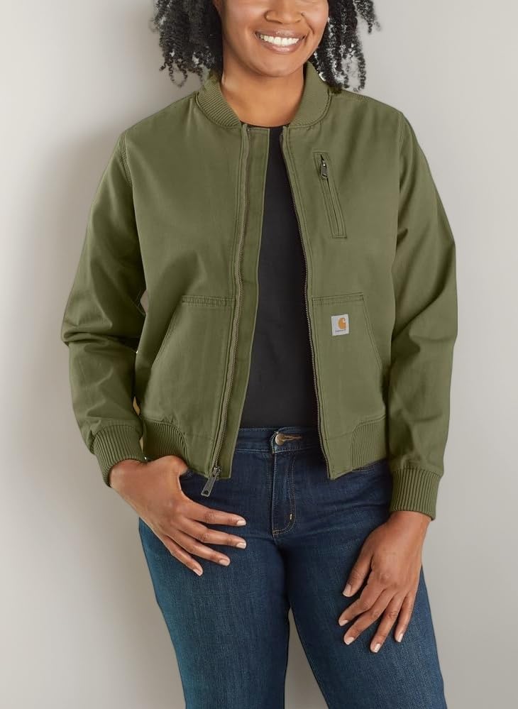 Carhartt Damen Jacke Crawford Bomber Jacket Black