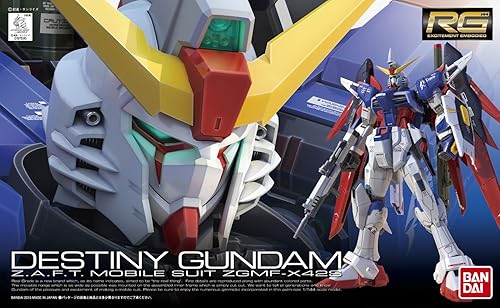 Miniatura 13 de Kit de maqueta N.° 11 RG Destiny Gundam, escala 1/144 Bandai Hobby