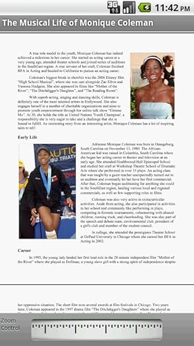 Musical Life of Monique Coleman