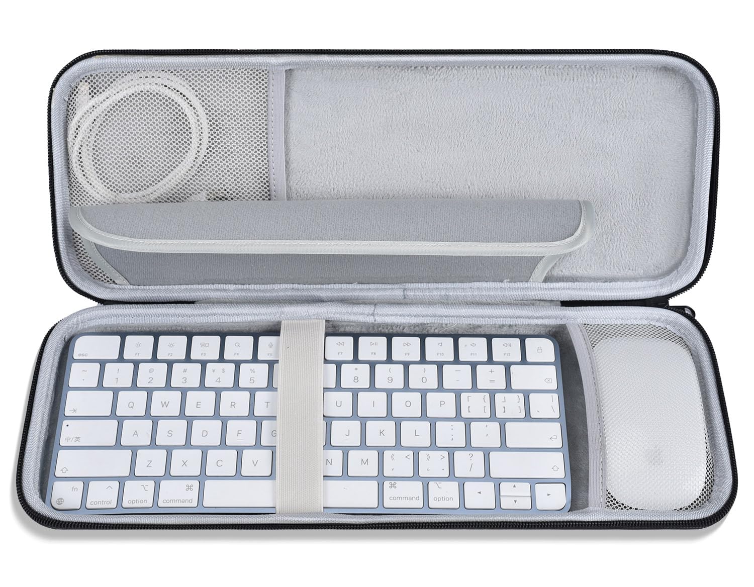 Magic Keyboard Sleeve Case Cover, Hard Storage Case Bag Compatible with Apple iMac 24 inch M4 M3 Magic Keyboard w/Out Touch ID A2449 A2450 A1644 & Magic Mouse Combo-image-11