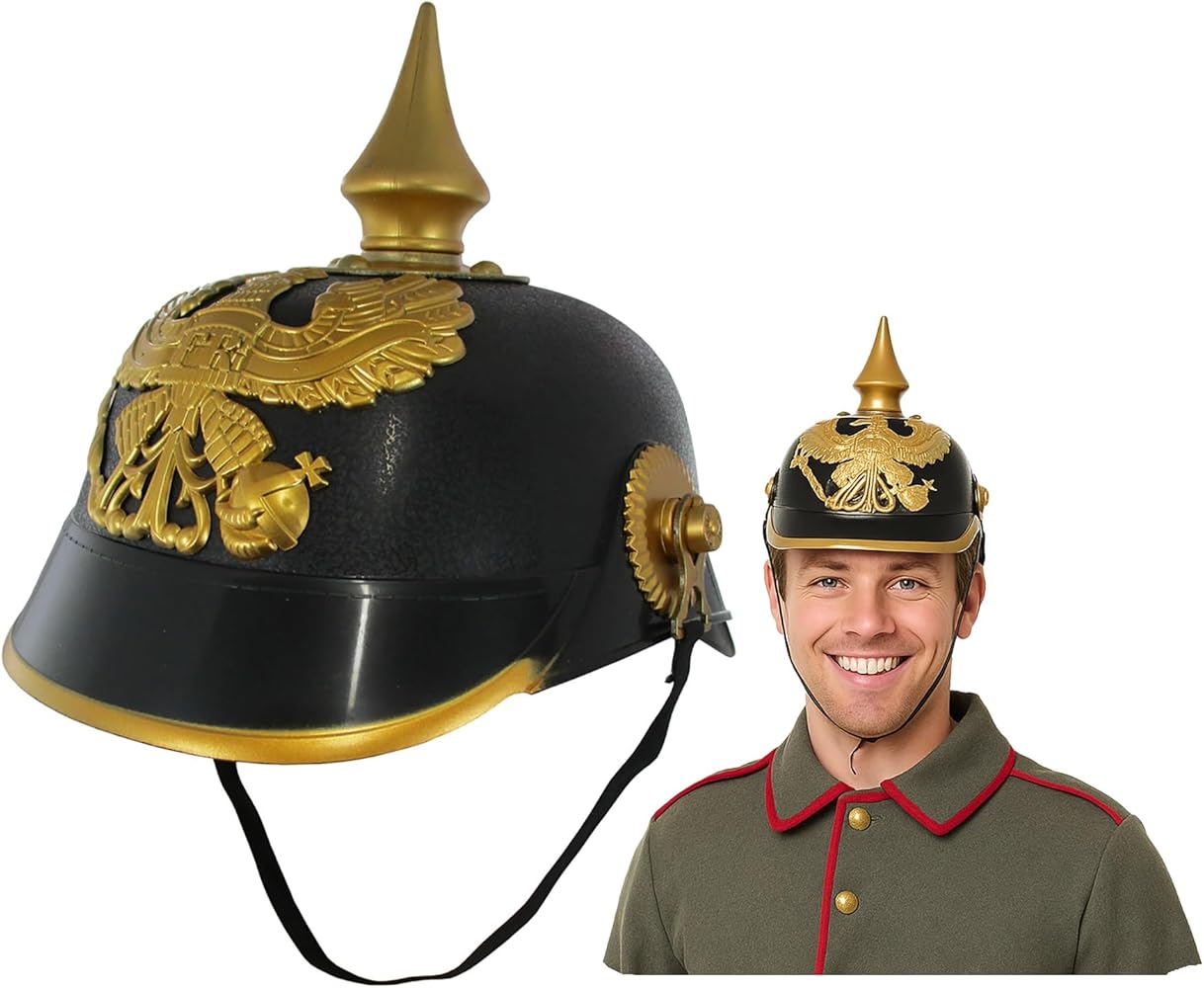 Amazon.com: Nicky Bigs Novelties Adult German Plastic Pickelhaube