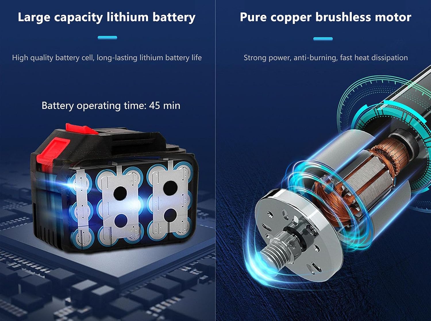 Auto Electric Fish Tape,Fully Automatic Threading Machine,Adjustable Speed Cable Puller,40m / Min,with 30m Lead Wire(Size:2*Battery)