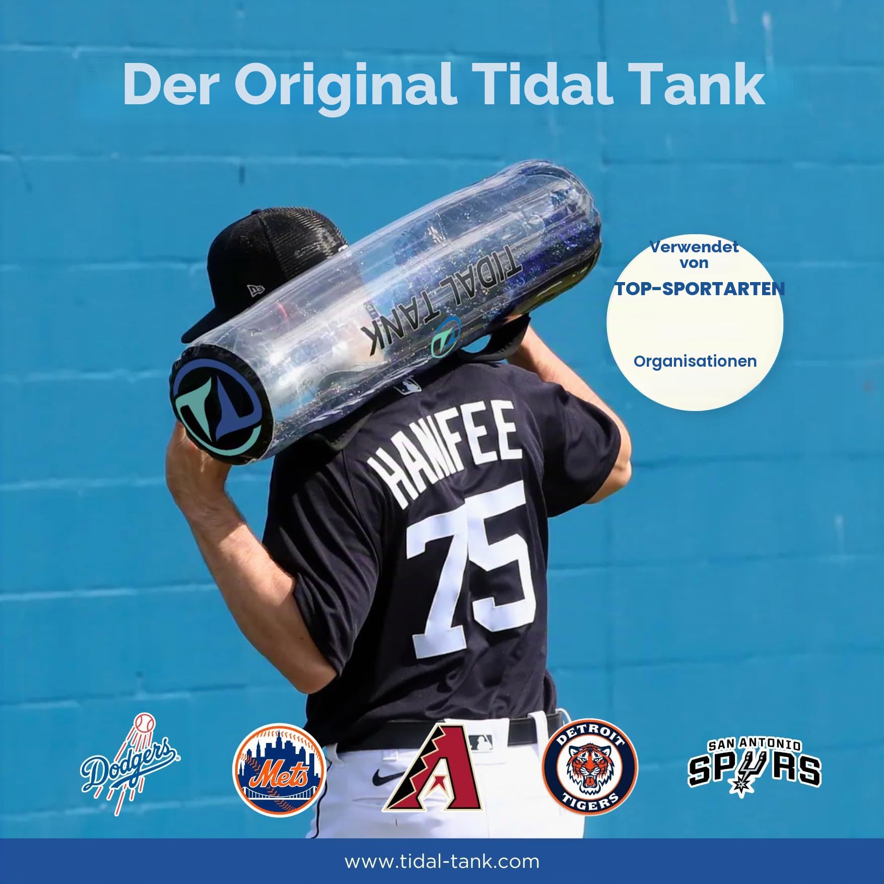 Tidal Tank Aquabag statt Sandsack Trainings-Powerbag mit Wassergewicht, Ultimatives Rumpf- und Gleichgewichtstraining, von 3kg bis 30kg