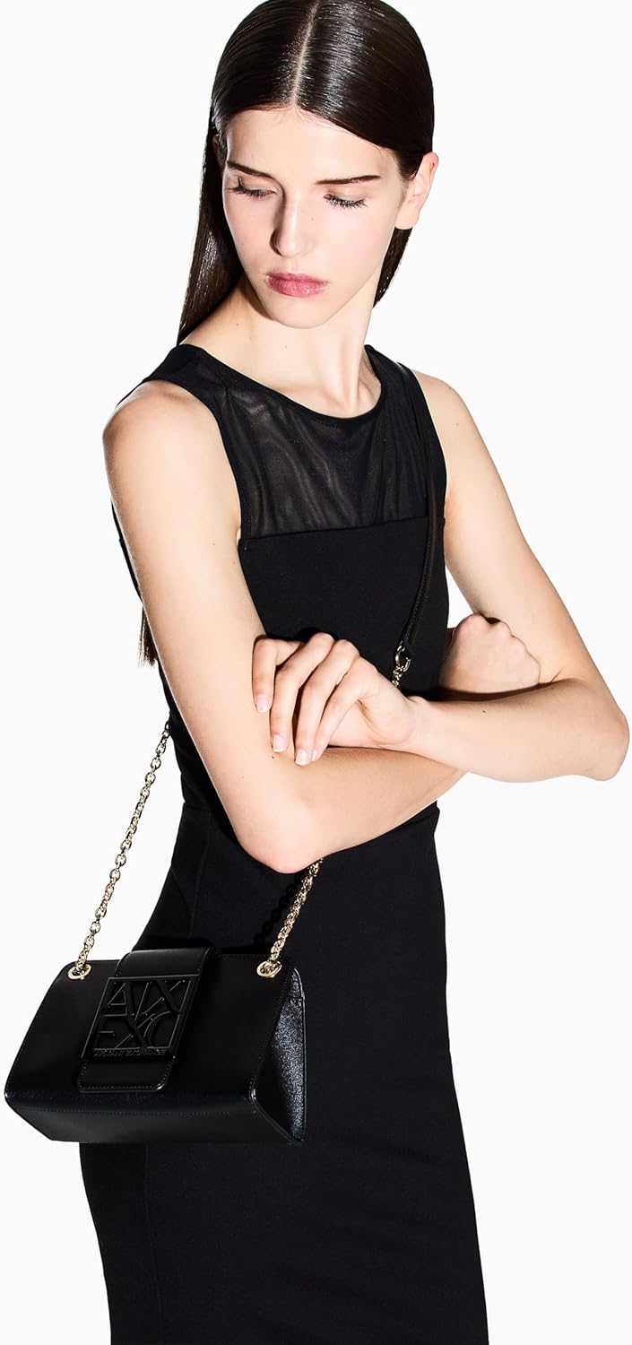 Armani Exchange Women's Susie Mini Bag, Black, One Size - Image 2