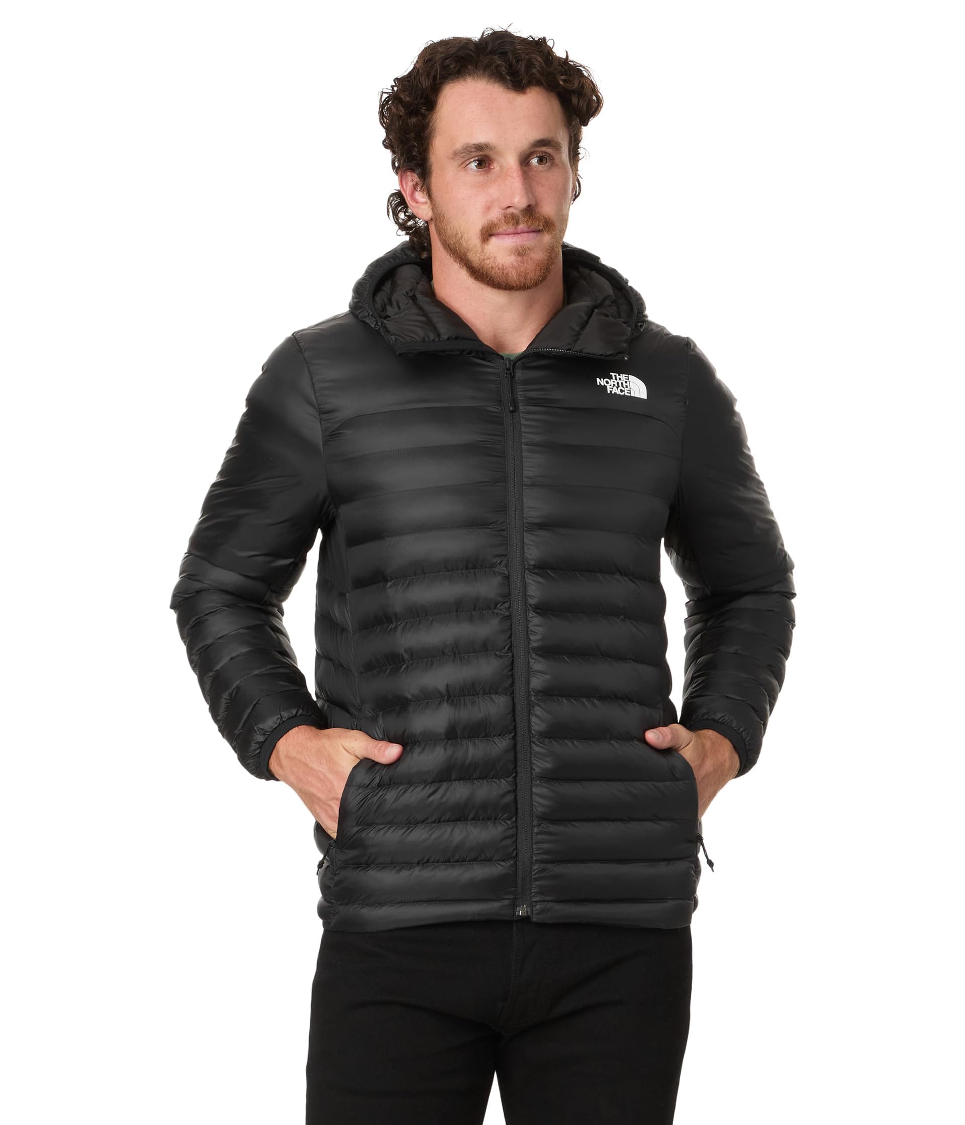 The North Face Men's Black Terra Peak Hooded Jacket, Large