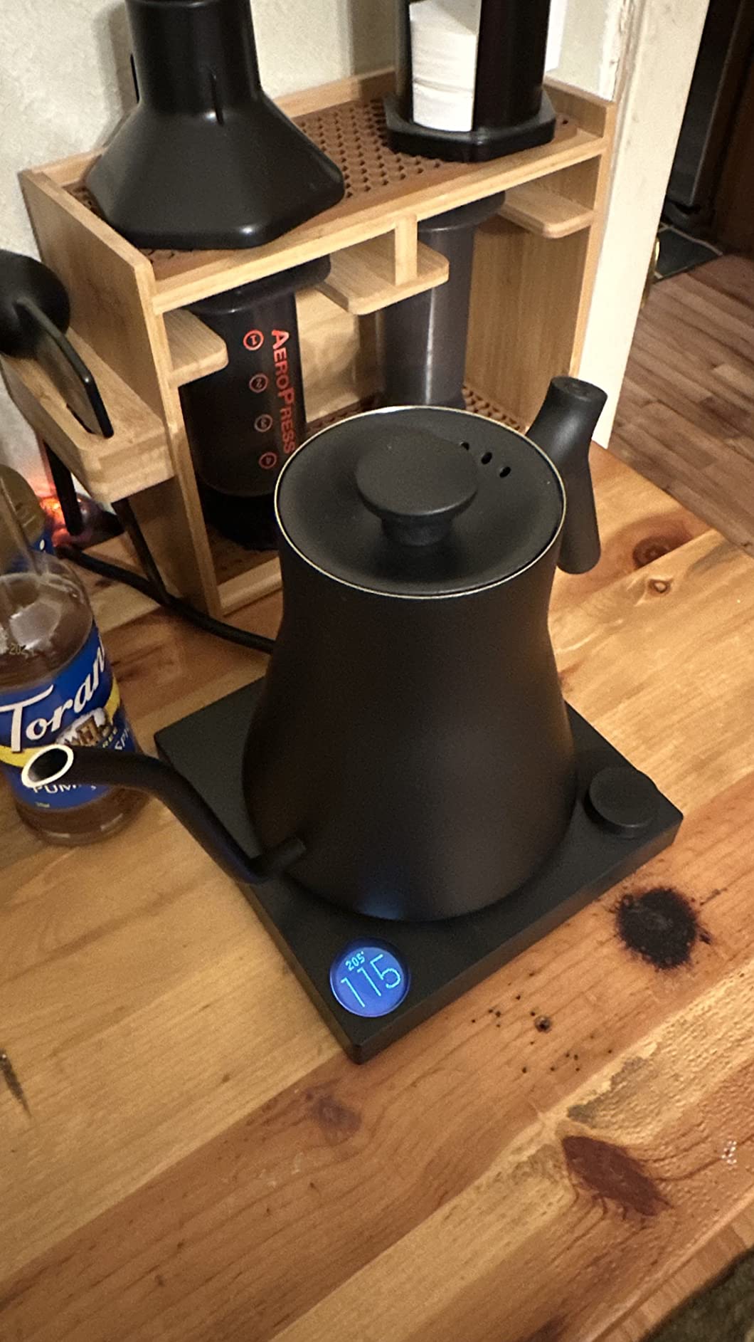 24/mo Finance Fellow Stagg EKG Electric Gooseneck Kettle PourOver Coffee and Tea Kettle