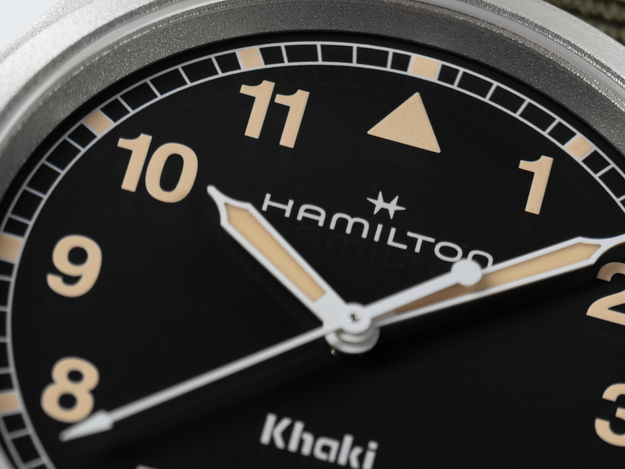 Hamilton Reloj analógico de Cuarzo Suizo Unisex con Correa de poliéster H69401930