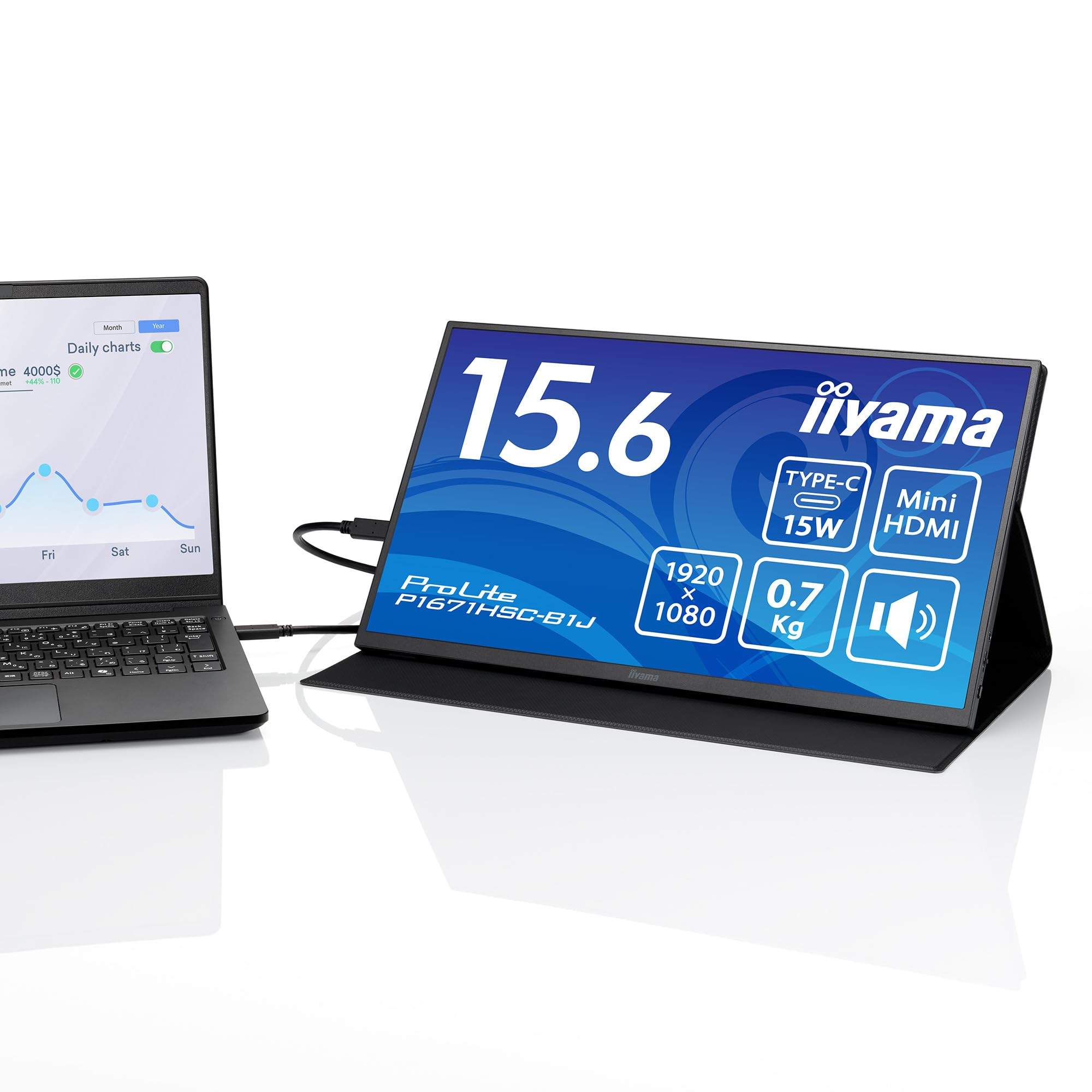 Amazon.co.jp: iiyama モバイルモニター 15.6インチ フルHD IPS方式 非 Amazon.co.jp: iiyama モバイルモニター 15.6インチ フルHD IPS方式 非