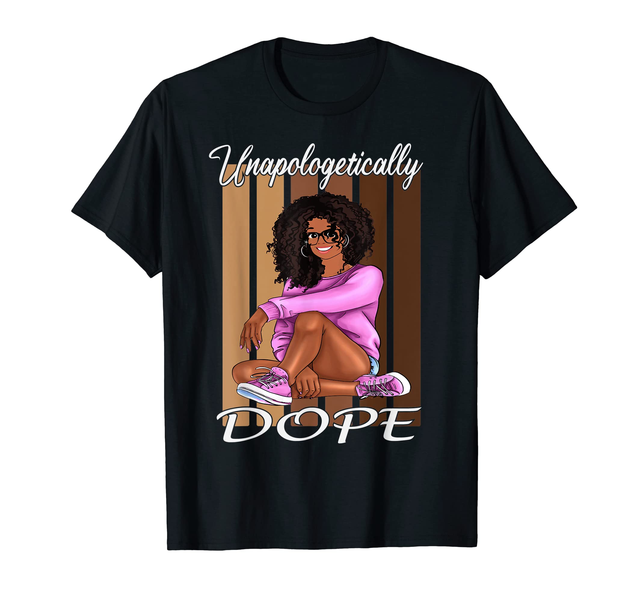 Unapologetically Dope Pride Black Melanin Girl Magic June 19 T-Shirt