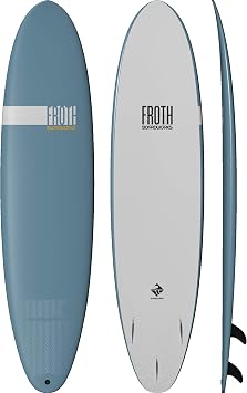 Boardworks Froth! | Soft Top Surfboards | 3 Fins | Longboard Surfboards | 8 Feet | Sky