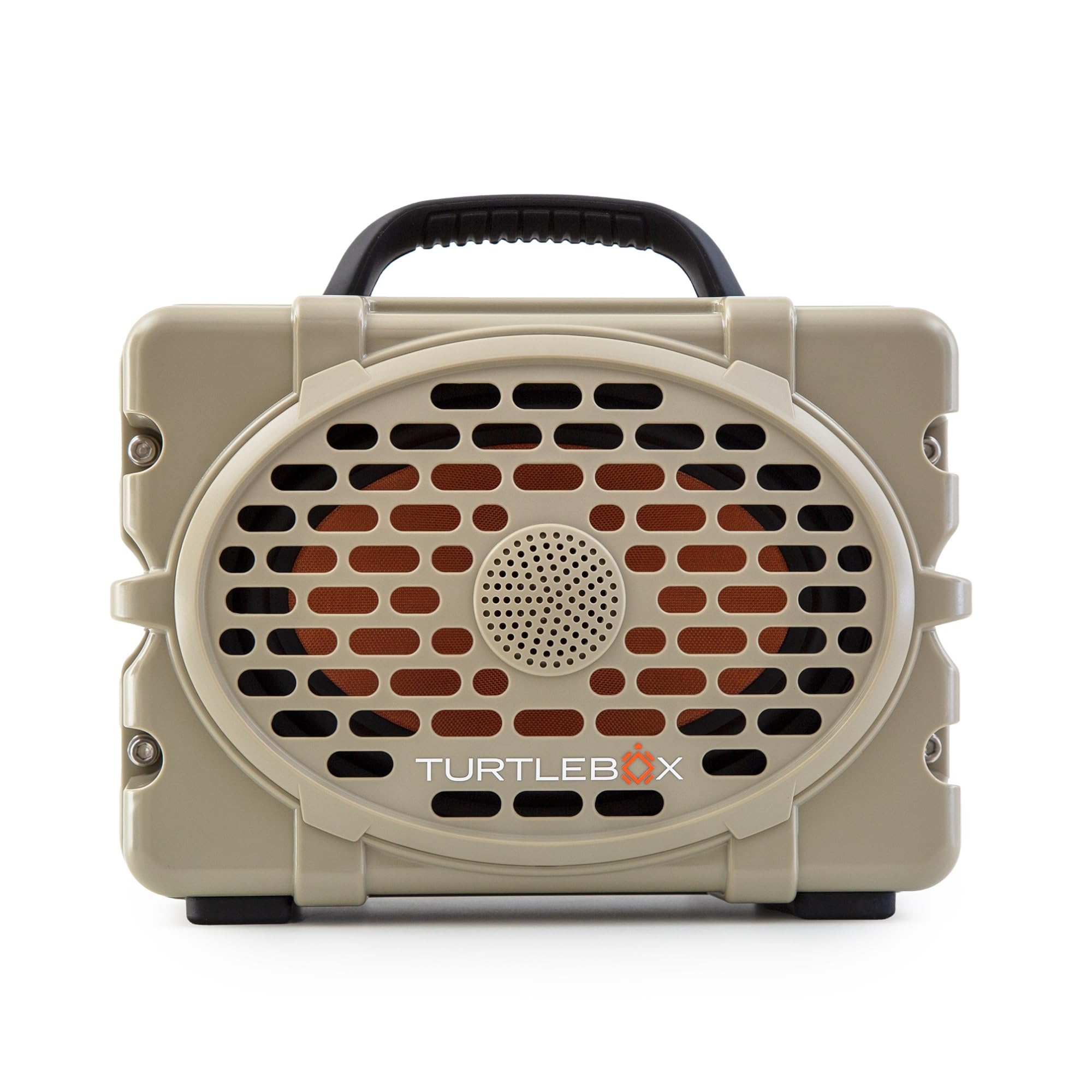 Turtlebox Original Gen 3: Portable Outdoor Bluetooth Speaker – Ultra-Loud (120dB), Waterproof (IP67), Rugged, Impact-Resistant, 3-Day Battery | Party Mode: Unlimited Pairing for Stereo Sound, Tan