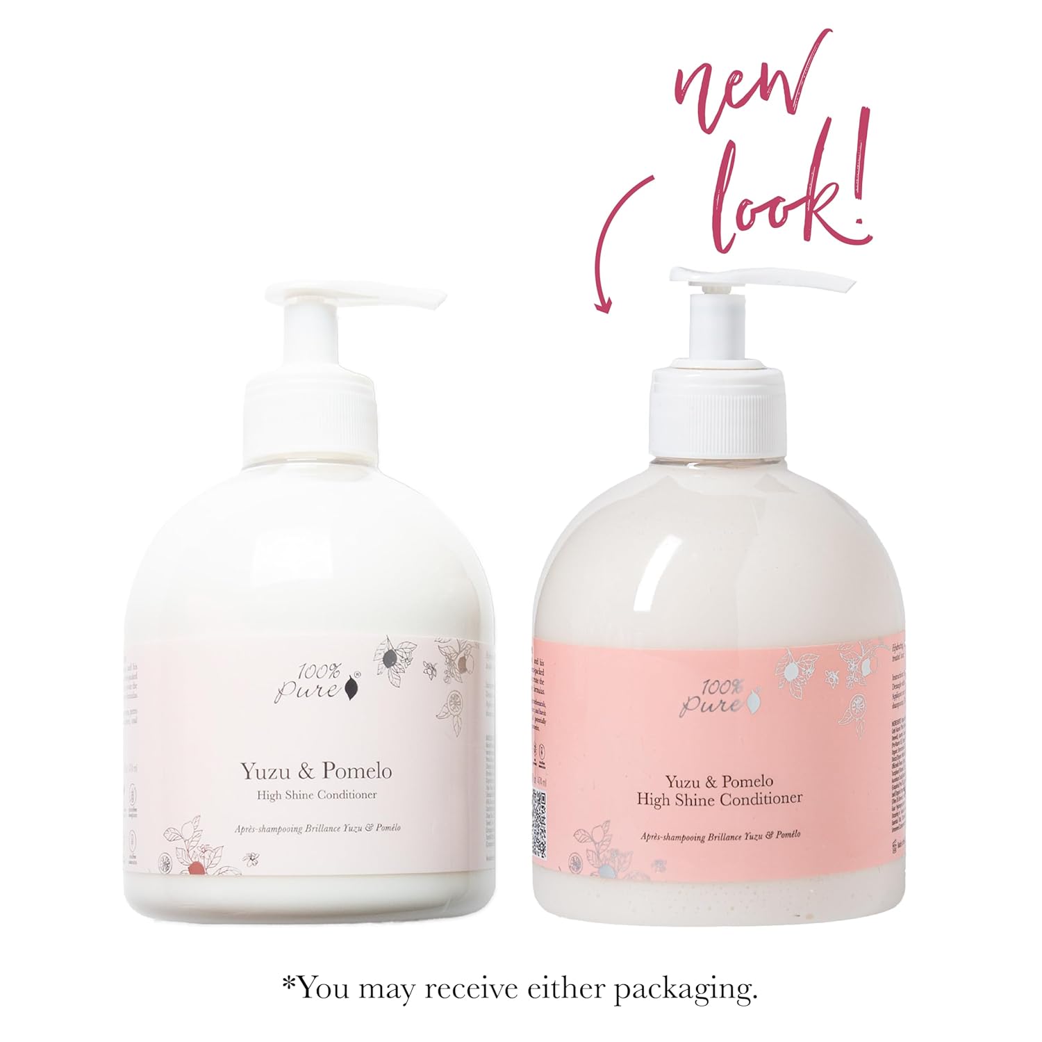 100% PURE Yuzu & Pomelo Glossing Conditioner Revitalizing & Hydrating Nutrient Boost of Kelp Flax Seed Oil & Vitamin E Helps Restore Hair Shine Body & Strength for Women & Men, Vegan - 16 Fl Oz - Image 4