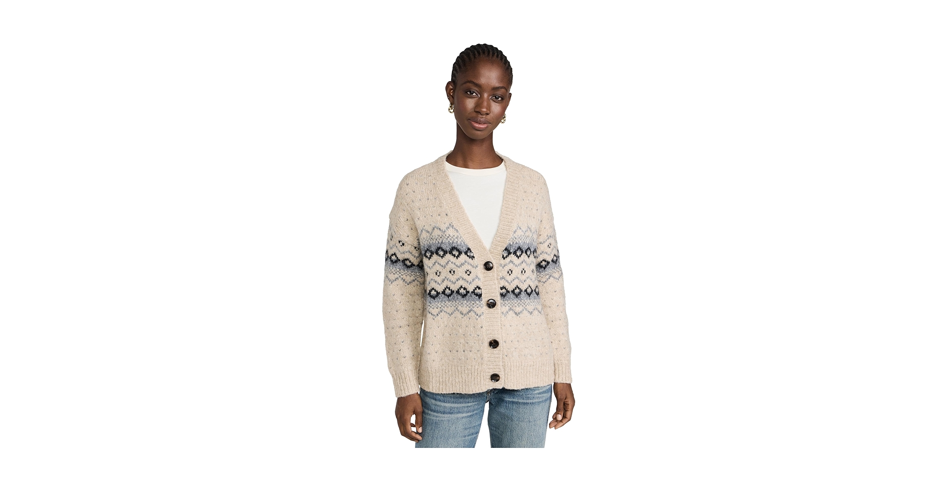 トップス deres Kristy/paper cotton sweater The Ricky Sweater | Natural – Christy Dawn