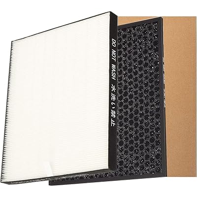 MERI シャープ CV-DF100 CV-EF120 除湿機用交換フィルター FZ-D10HF 集じんフィルター HEPAフィルター FZ-D10DF 脱臭フィルター セット 互換品 2枚入り