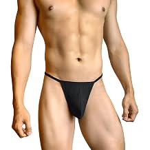 Jock Strap Mens Thong Underwear G-String Cotton Breathable Underpants for Male Athletic Supporters