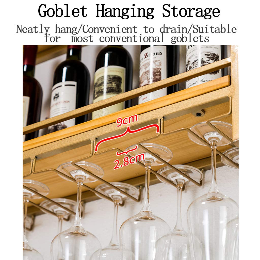 Portabottiglie Da Tavolo In Legno Rustico Con Portabicchieri: Contiene 4 Bottiglie E 6 Calici. Scorrevole E Facile Da Montare, In Legno Di Paulonia. Ideale Per Cucina, Cantina E Soggiorno. Bianco. - 3