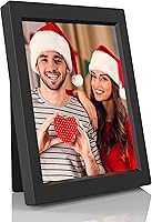 KWANWA 5x7 Voice Recordable Picture Frame - 20S Personalized Message, Tabletop or Wall Mount, Ideal Gift for Family Birthdays & Christmas