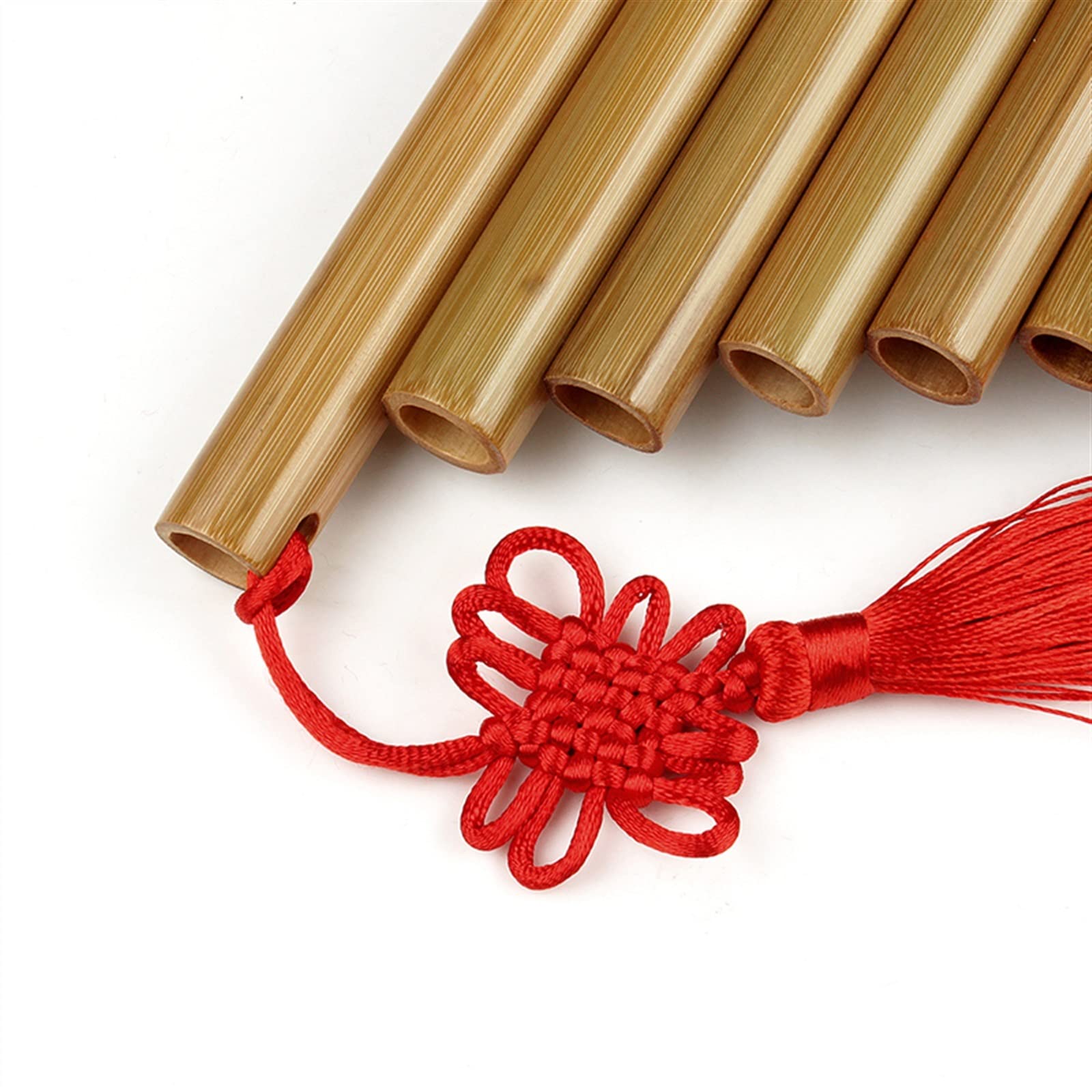 Zampoñas Flauta De Pan, 10 Tubos, Instrumento De Viento De Bambú Natural, Llave G, Flauta De Pan Hecha A Mano