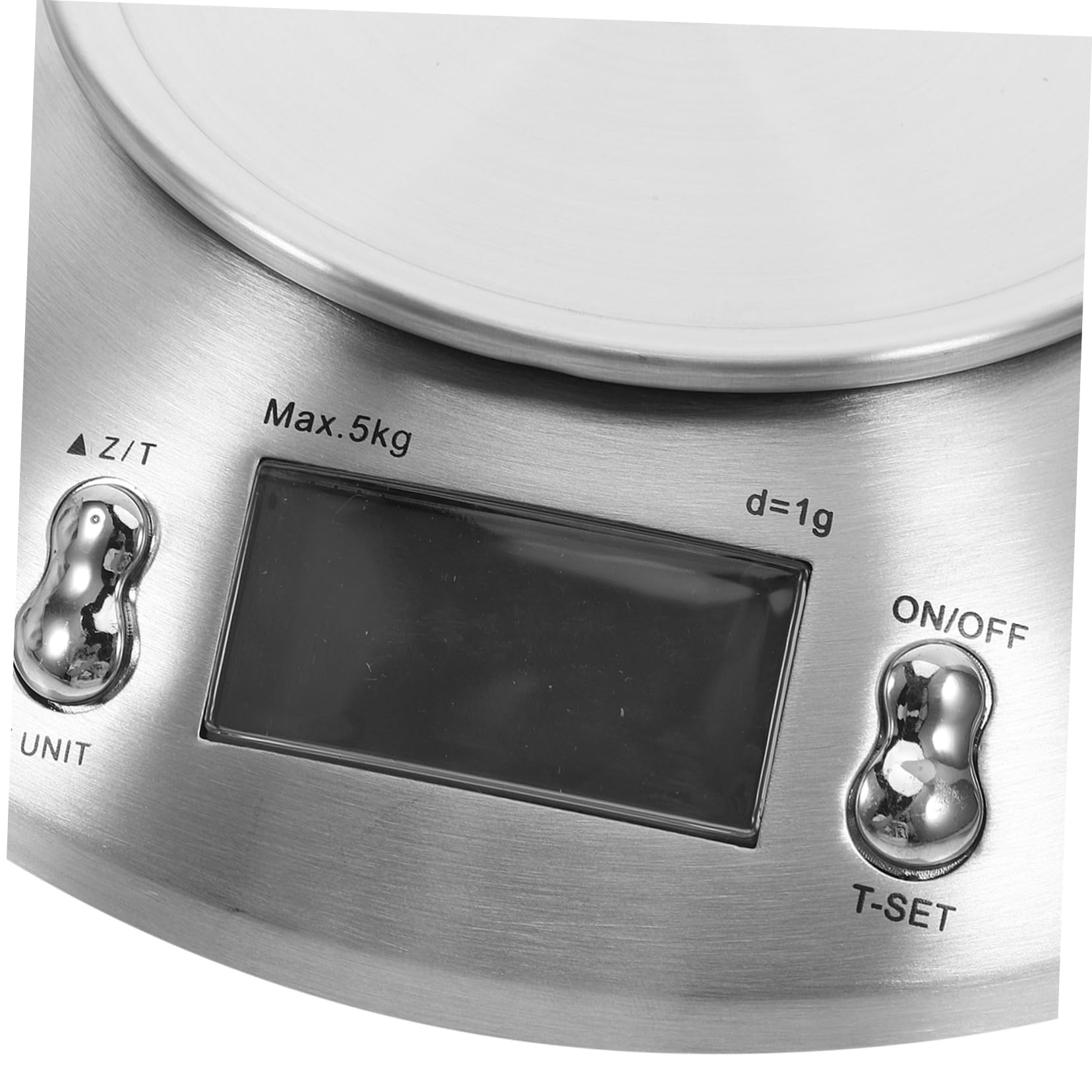 LIFKOME Báscula Digital de Cocina para Alimentos, Acero Inoxidable, 5000g, Uso en Repostería y Preparación de Comidas