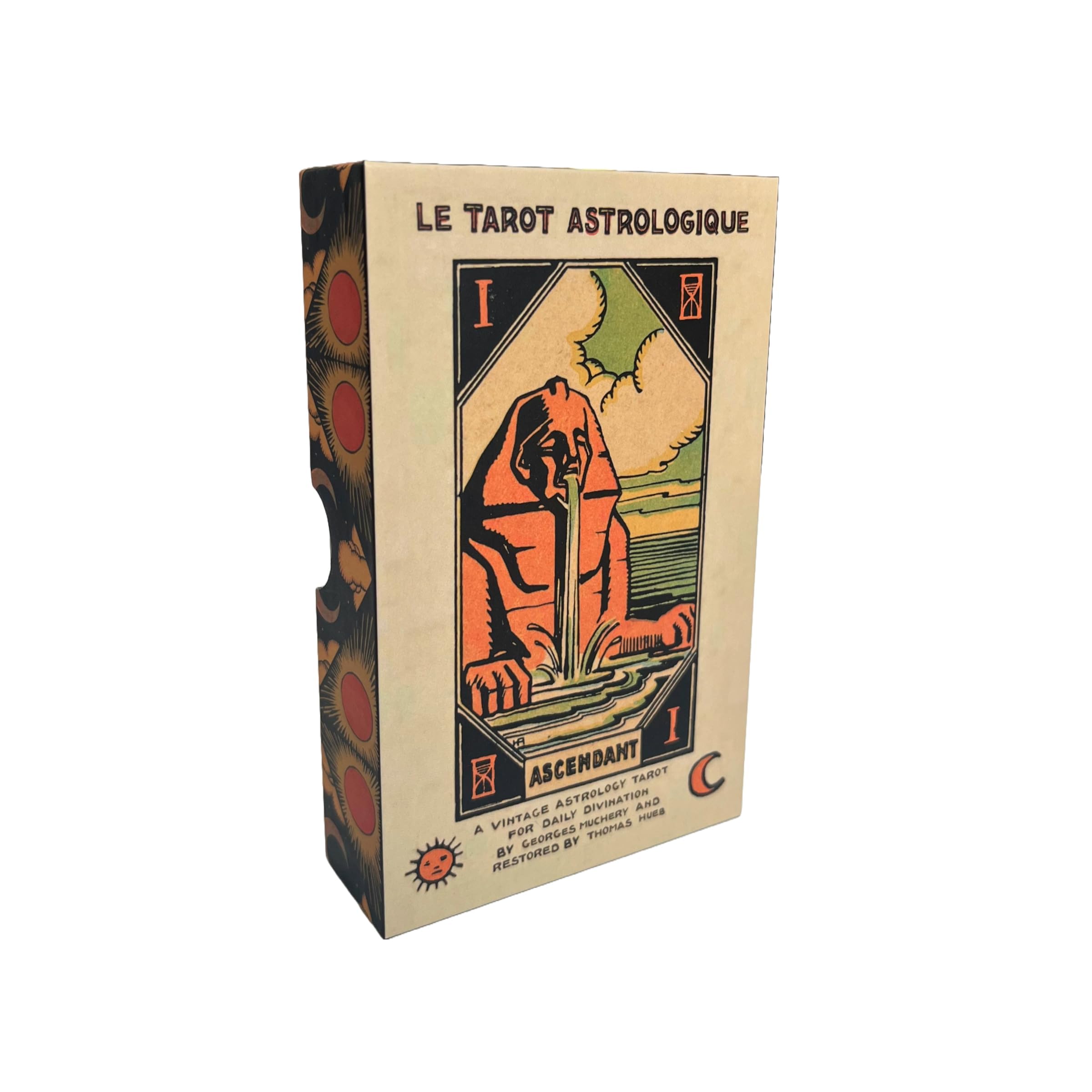The Astrological Tarot Deck and Guide – Vintage Astrology Oracle Deck for Divination and Fortune Telling – Le Tarot Astrologique