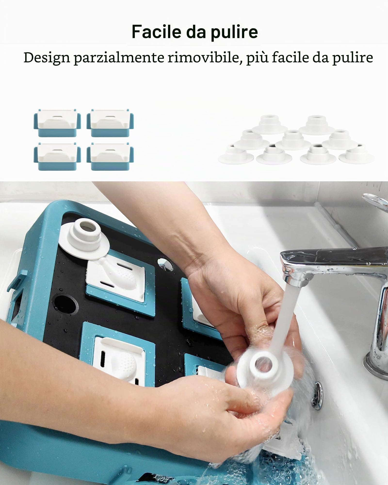 LACCEN Giochi Interattivi per Cani, Giocattoli Puzzle per Cane di Livello 3 in 1, Gioco di Intelligenza per Cuccioli, Cani di Taglia Grande, Media e Piccola