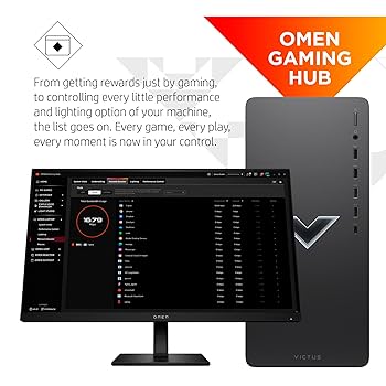 Amazon.com: Victus 15L Gaming Desktop HyperX Bundle, 13th