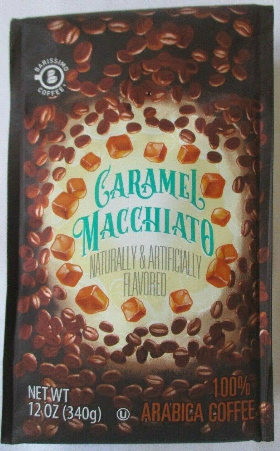 Barissimo Caramel Macchiato Ground Coffee 12 Ounces