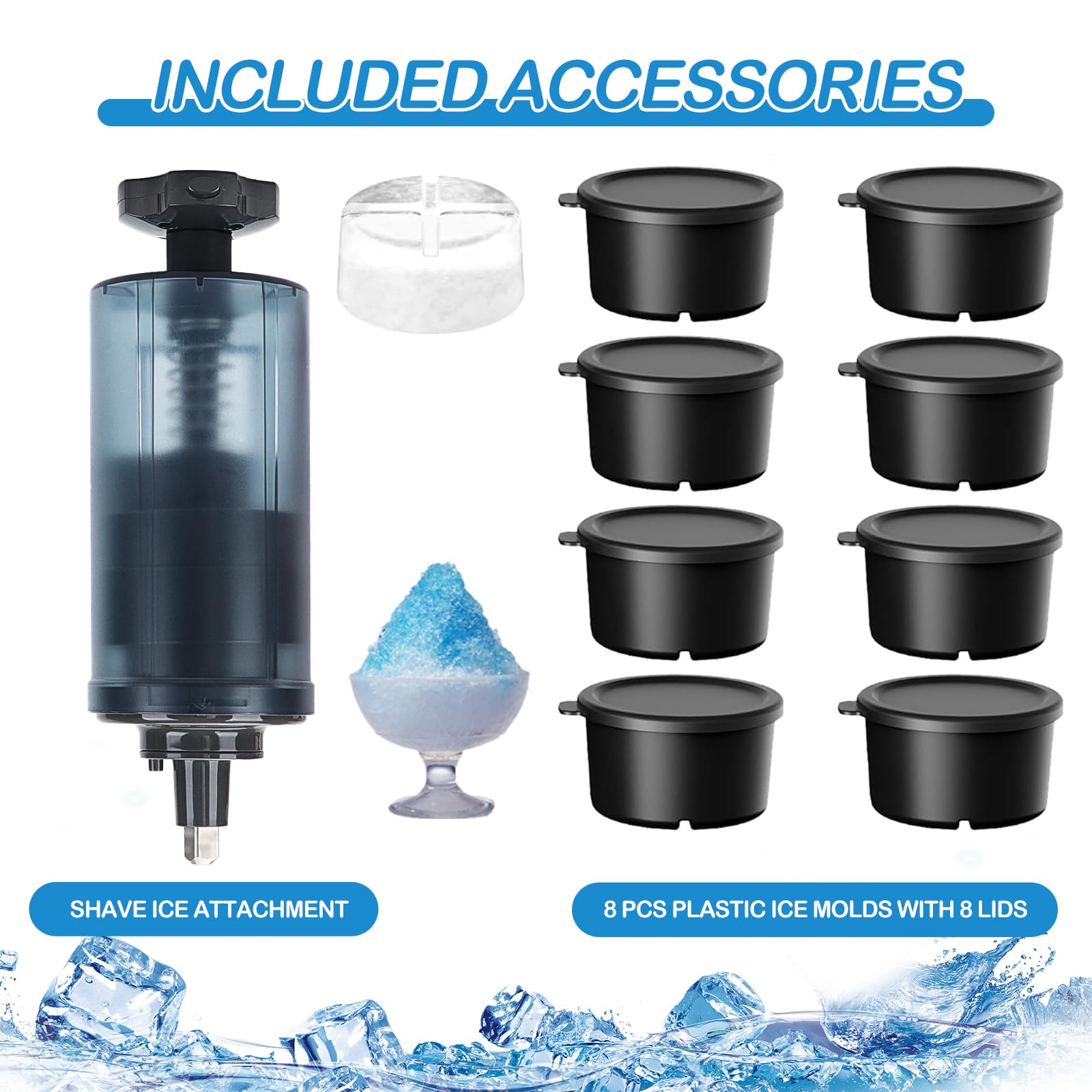 Amazon | KitchenAidスタンドミキサー用かき氷アタッチメント