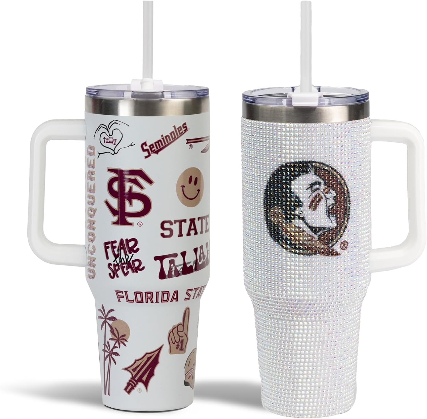 The Memory Company | Licensed NCAA 2-Pack Game Day Tumblers Team Spirit/Bling